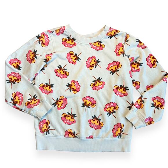 Hanna Andersson Floral Sweatshirt 140cm - Picture 1 of 8